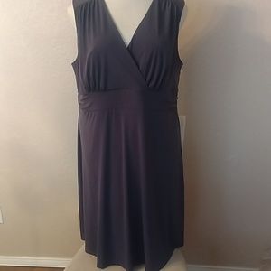 Grey stretch dress